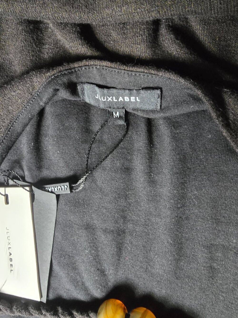 NWT JLUXLABEL Black Great Escape Backless Linen Maxi Dress (M) - Picture 5 of 9